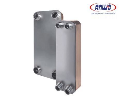 SSA-23-10 PLACAS INTERCAMBIADOR DE PLACAS SOLDADO PLACAS 17.200 KCAL/HR 3/4