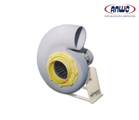 VENTILADOR CENTRIFUGO ANTICORROSIVO PLASTICO QMAX 1400 M3H 900 RPM 0.25KW 380V