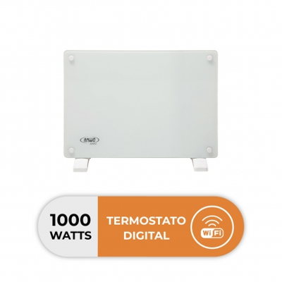 PANEL ELÉCTRICO VIDRIO ANWO NDFL.1000V 1000W C/WIFI