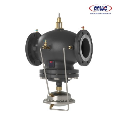 VALVULA DE EQUILIBRIO HIDRAULICO AB-QM FLANGE CON TOMAS DE PRESION 58000-145000 L/H DN150