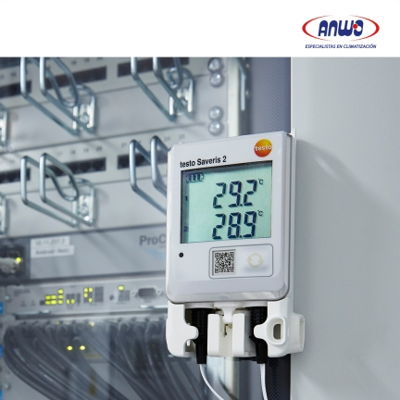 MONITOREO Y REGISTRO DE TEMPERATURAS EN CENTRALES TERMICAS KIT TESTO SAVERIS 2