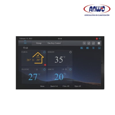 CONTROL CENTRALIZADO HASTA 256 UN. INTERIORES - CONECTABLE A WIFI