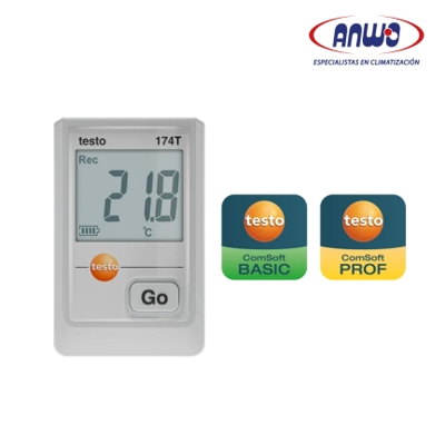 TESTO 174 T - DATALOGGER DE TEMPERATURA CON CONEXIÓN USB C