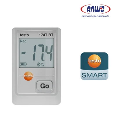 TESTO 174 T - DATALOGGER DE TEMPERATURA CON CONEXIÓN BLUETOOTH