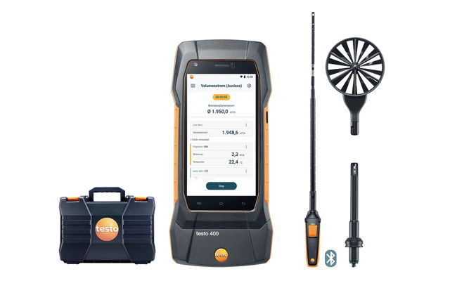SET MULTIPARAMENTO DE CLIMA TESTO 400 - SET HILO CALIENTE