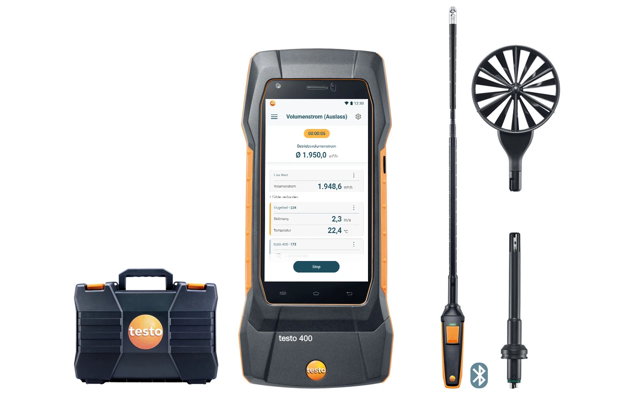 SET MULTIPARAMENTO DE CLIMA TESTO 400 - SET MOLINETE 16 MM