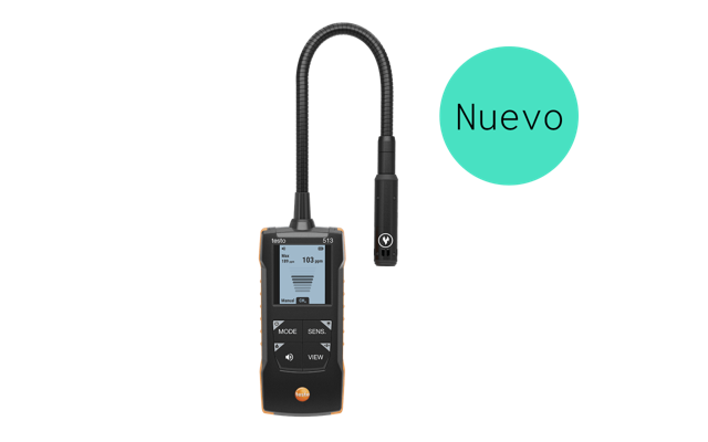 DETECTOR DE FUGAS DE GAS TESTO 513
