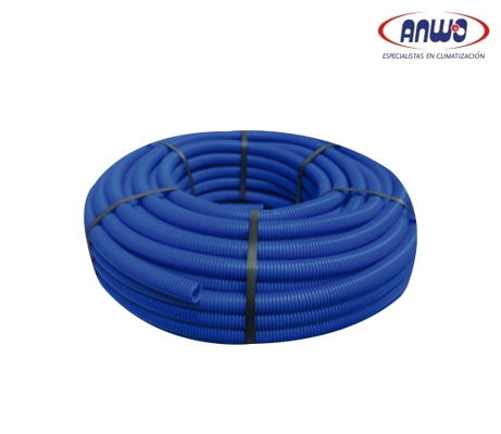 TUBO CORRUGADO AZUL PEX 32 25 MT